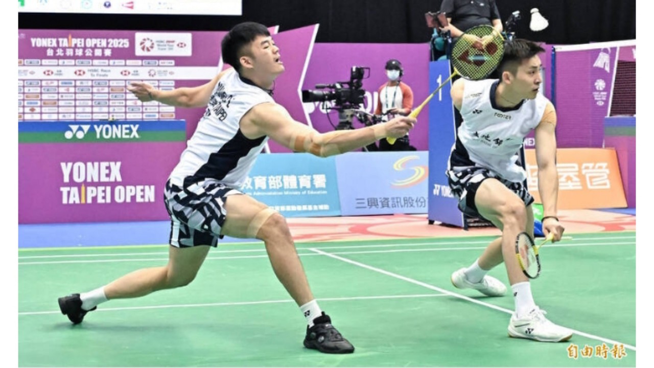 Atasi Junior, Wang Chi Lin/Chiu Hsiang Chieh ke Perempat Final German Open