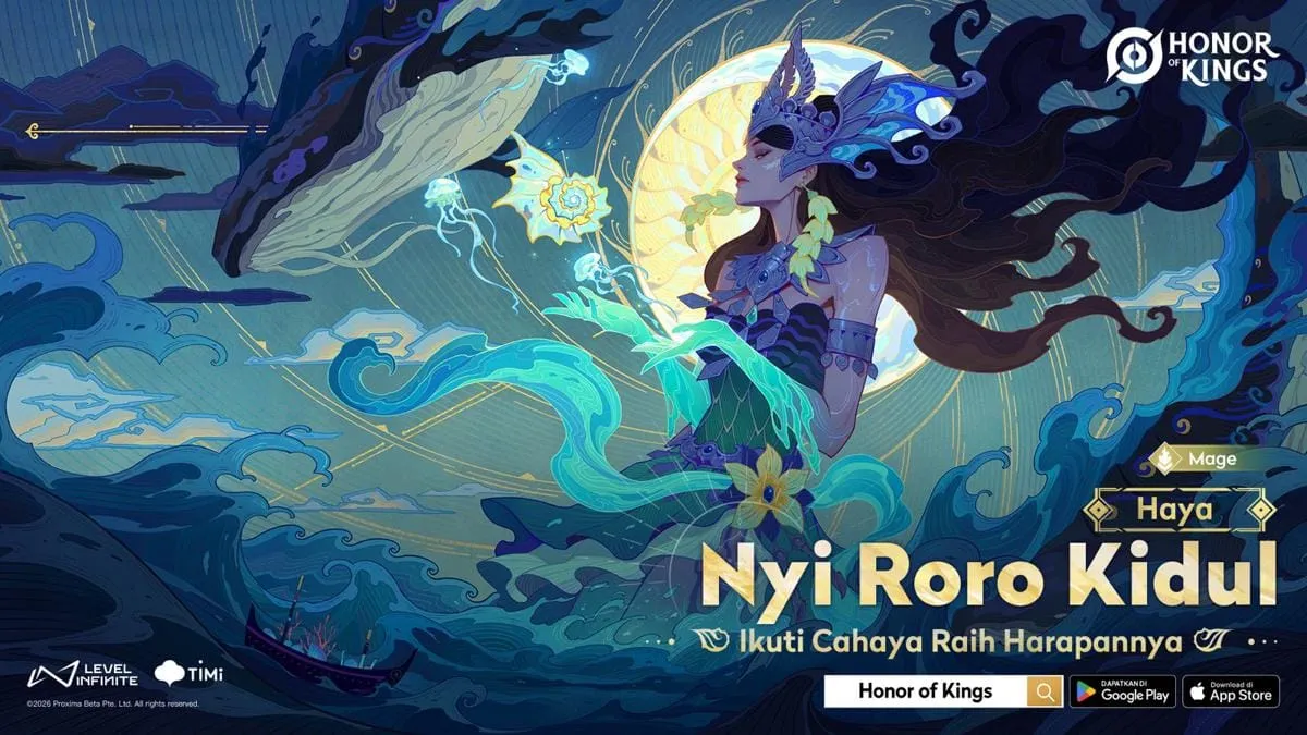 Panduan Mendapatkan Skin Haya Nyi Roro Kidul di HOK - sumber: (ggwp)