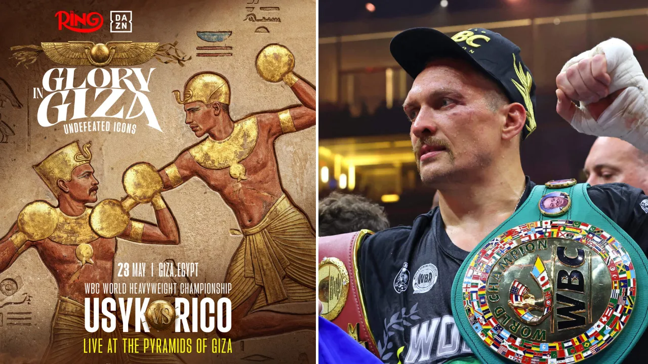 Oleksandr Usyk menerima tantangan dari Rico Verhoeven, raja kickboxing kelas berat asal Belanda. (Foto: Fight TV)