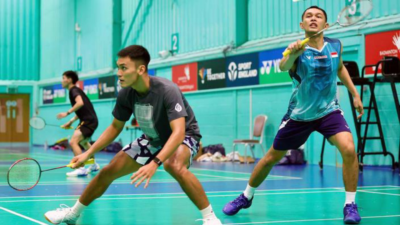 All England 2026: Latihan Bareng Lane/Vendy, Positif Bagi Fajar/Fikri