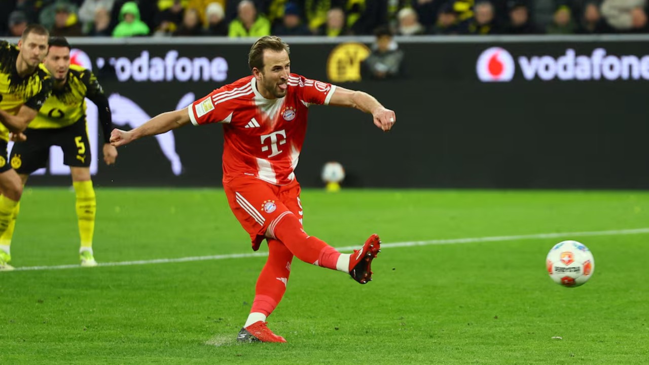 Cetak Dua Gol Lawan Dortmund, Harry Kane Samai Rekor Berusia 45 Tahun