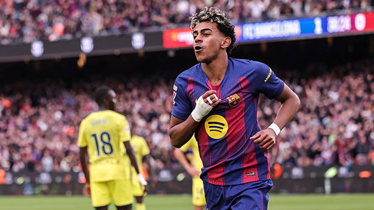 Cetak Hattrick Bersejarah di La Liga, Lamine Yamal Pecahkan Rekor 59 Tahun