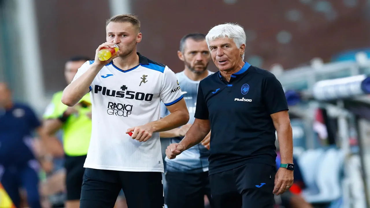 AS Roma dilaporkan tertarik untuk menduetkan kembali pelatih Gian Piero Gasperini dengan gelandang Teun Koopmeiners, yang disebut siap dilego oleh Juventus pada bursa transfer musim panas 2026 / via Getty Images