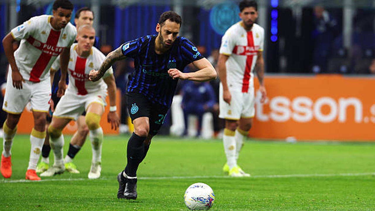 Hasil Pertandingan Serie A Italia: Inter Milan 2-0 Genoa