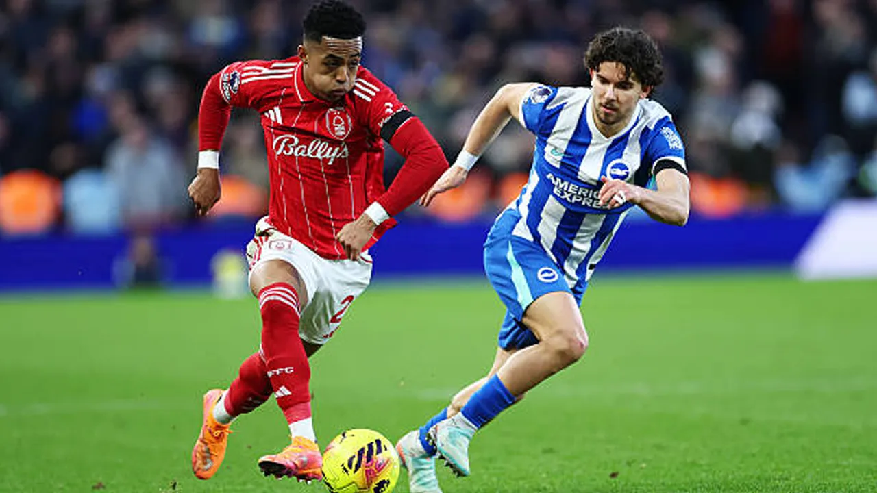 Susunan Pemain Brighton vs Nottingham Forest di Premier League