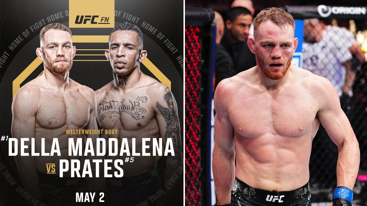 UFC Kembali Gelar Pertarungan di Perth, Della Maddalena Jadi Headliner