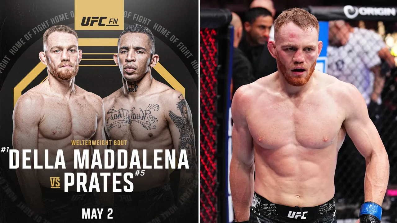 UFC Kembali Gelar Pertarungan di Perth, Della Maddalena Jadi Headliner