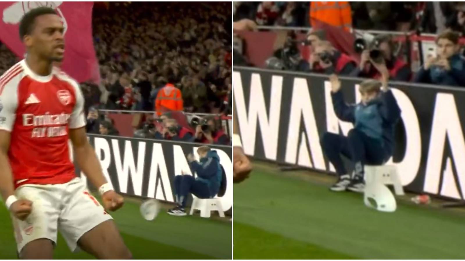 Ball Boy Arsenal Berang Usai Gol Penentu Jurrien Timber ke Gawang Chelsea