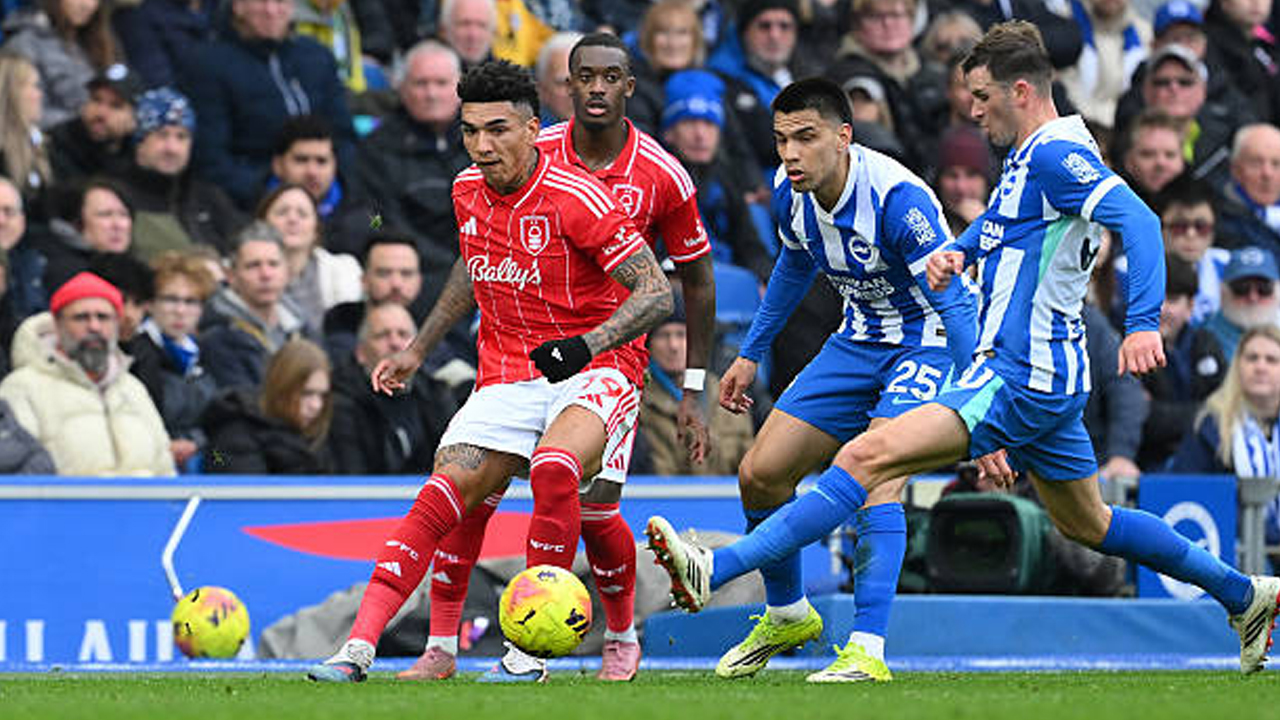 Brighton 2-1 Nottingham Forest, Fakta Menarik Usai Pertandingan Premier League