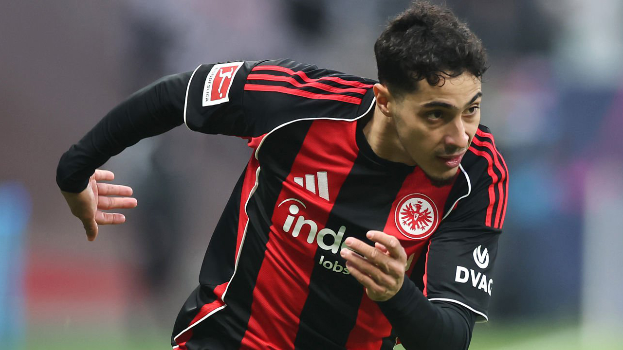 Cetak Gol Pembuka, Fares Chaibi Happy Bisa Bantu Frankfurt Menang