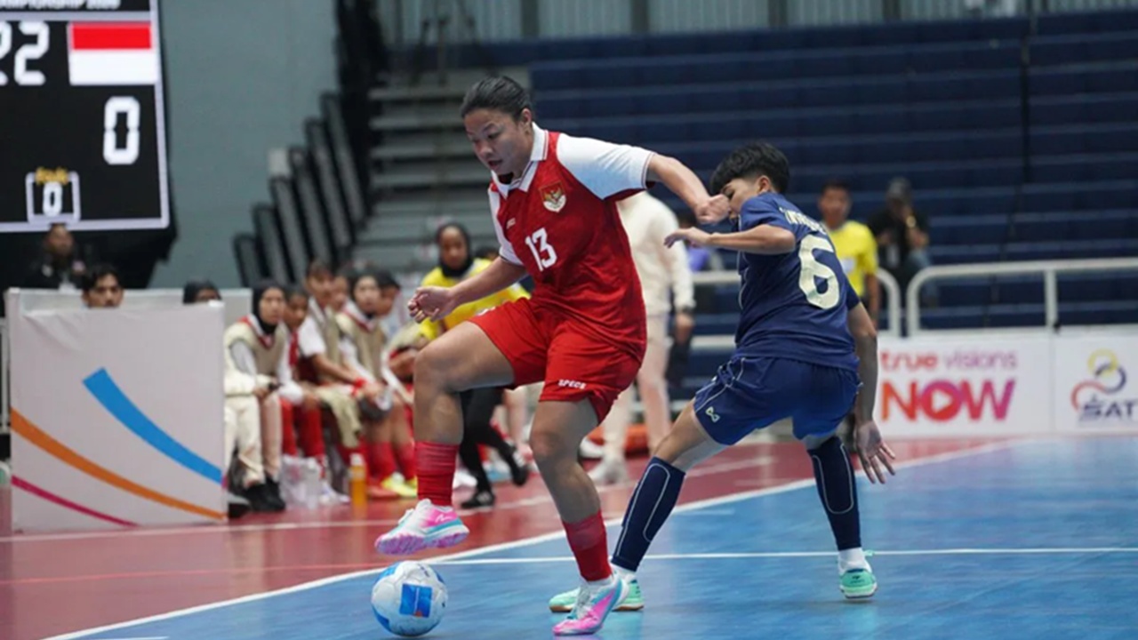 Timnas Futsal Putri Indonesia Dibantai Vietnam, Harus Puas Finis Posisi 4