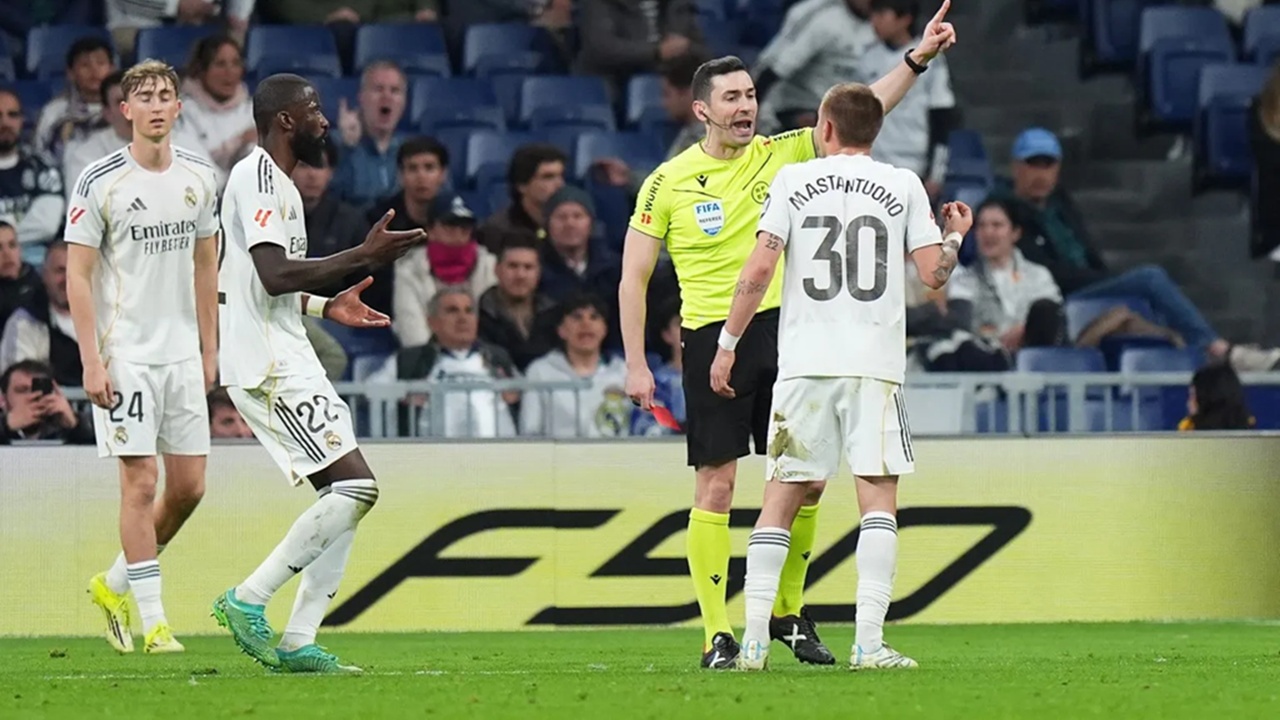 Arbeloa Sesalkan Kartu Merah Diterima Franco Mastantuono