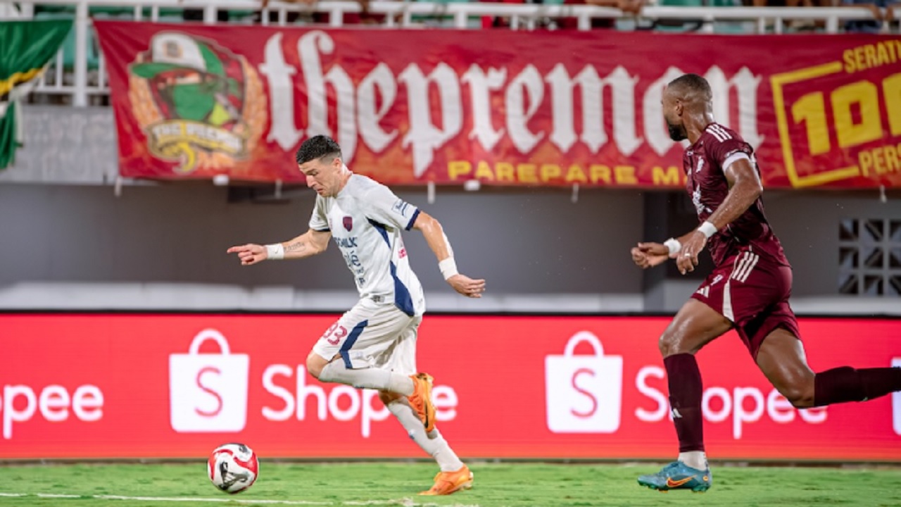 Comeback Di Markas PSM, Persita Tangerang Tunjukkan Karakter Permainan