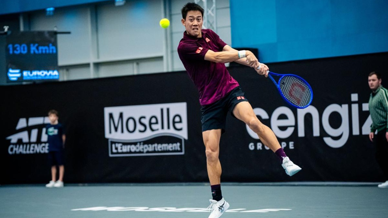 Kei Nishikori Terima Kenyataan Pahit Terkait Hadapi Petenis Elit