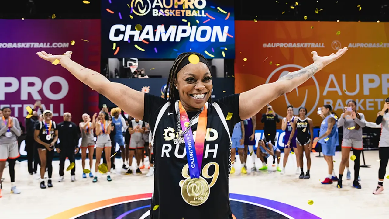 Odyssey Sims mengumpulkan total 6.764 poin berdasarkan sistem penilaian unik yang menggabungkan kemenangan tim dan performa individu. (Foto: AP)