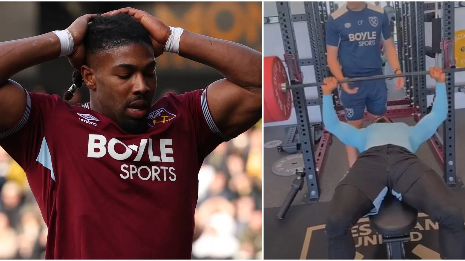 West Ham Melarang Adama Traore Angkat Beban - sumber: (givemesport)