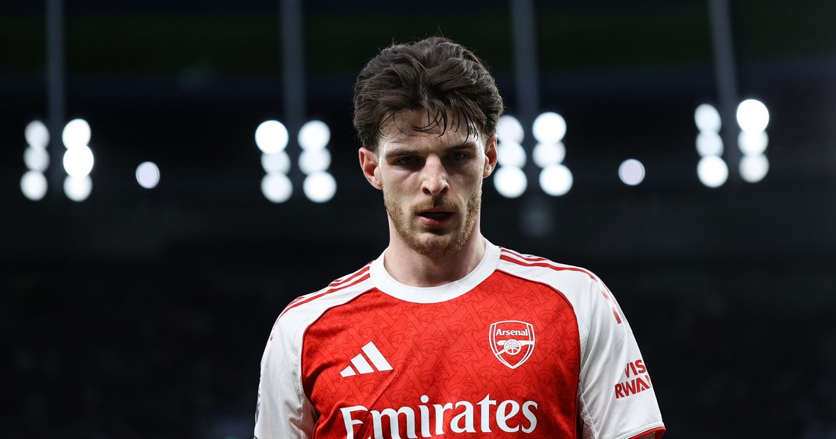 Absennya Declan Rice dari Latihan Arsenal Sebelum Brighton