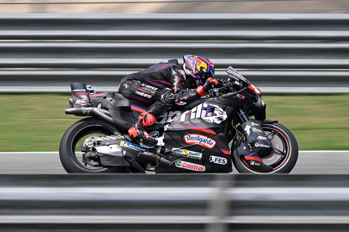 Aprilia Perkenalkan Perangkat F-duct Terinspirasi F1 di MotoGP