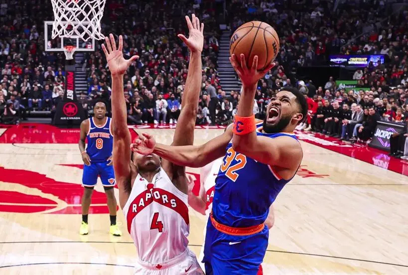 Knicks Perpanjang Rekor Kemenangan Atas Raptors di NBA