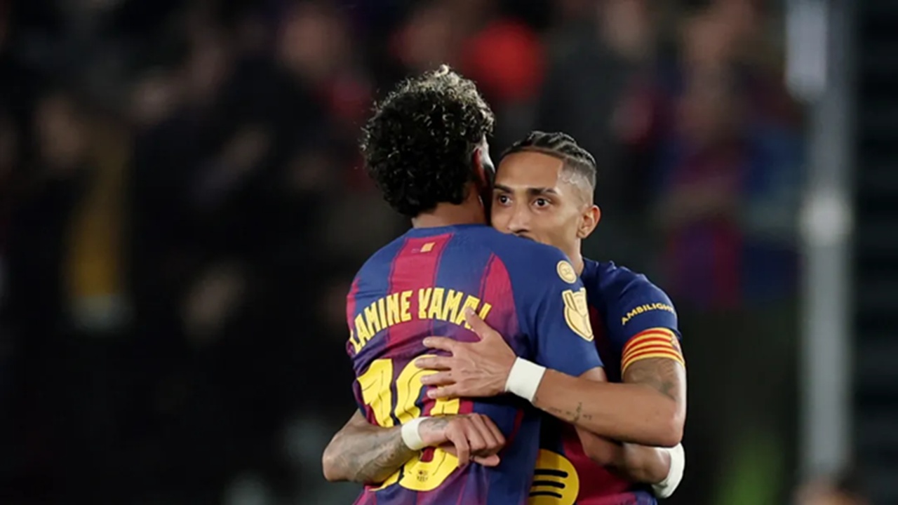 Raphinha Senang meski Barcelona Tersingkir dari Copa del Rey