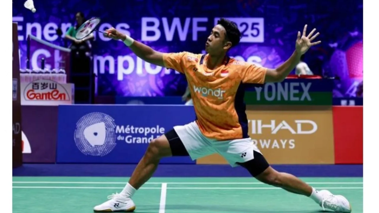 Alwi Farhan Singkirkan Ayush Shetty di Babak Pertama All England 2026