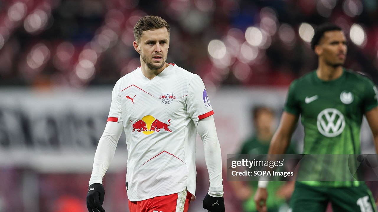Everton Incar Christoph Baumgartner dari RB Leipzig