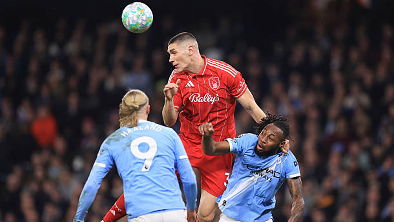 Hasil Pertandingan Premier League: Manchester City 2-2 Nottingham Forest
