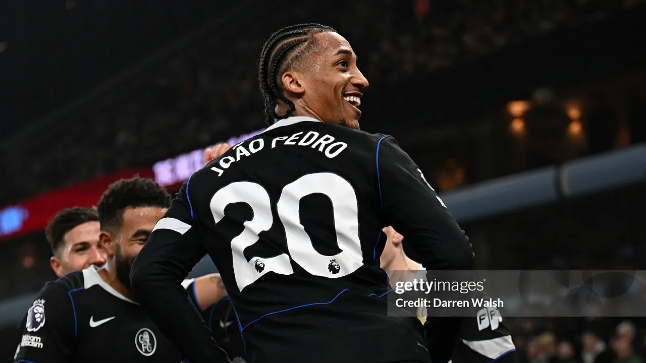 Joao Pedro tampil gemilang dengan tiga gol dalam kemenangan telak Chelsea