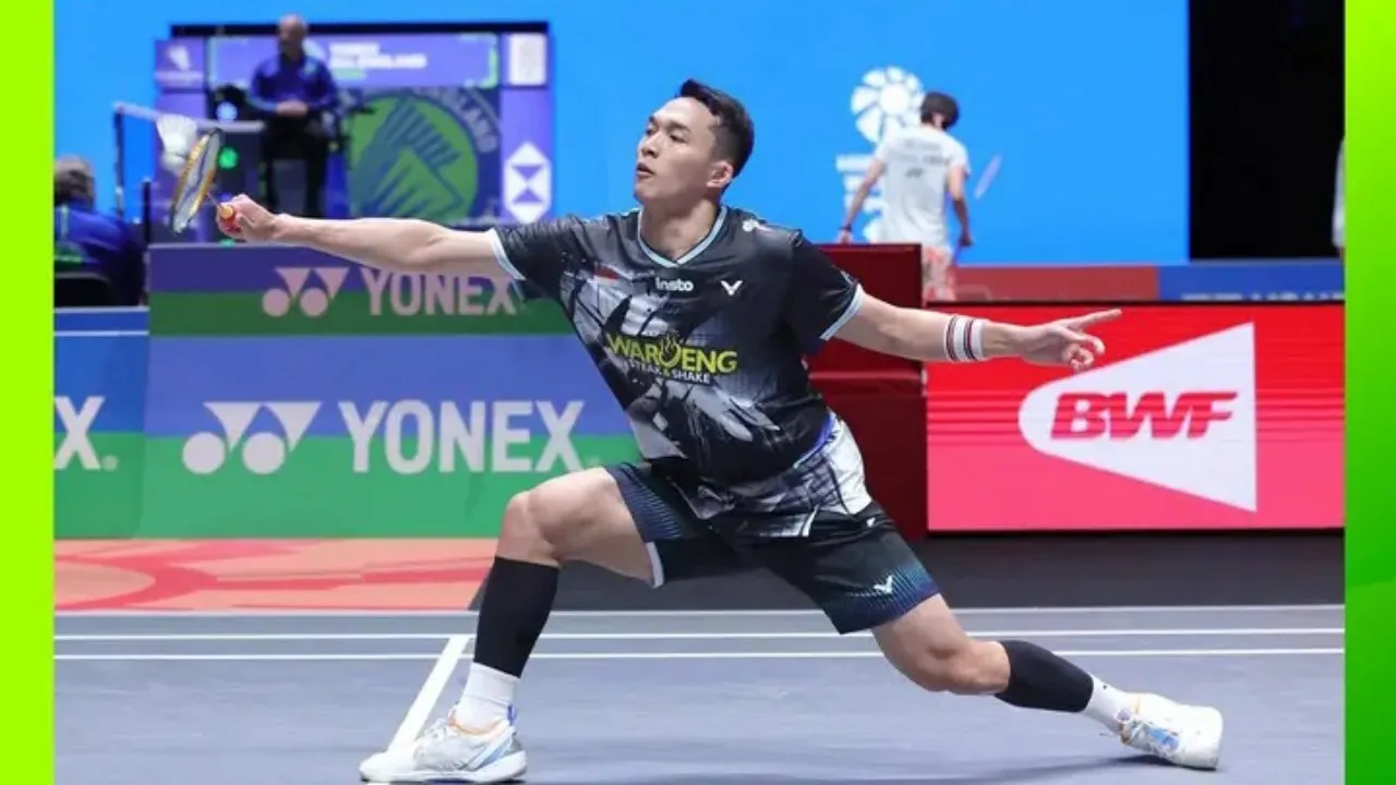 Jonatan Christie Terhenti di 16 Besar All England 2026