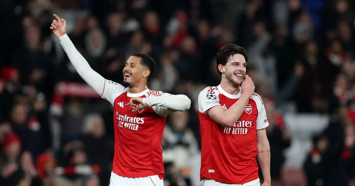 Keputusan Saliba dan Rice, Arsenal Terpukul Tanpa Saliba - sumber: (footballlondon)