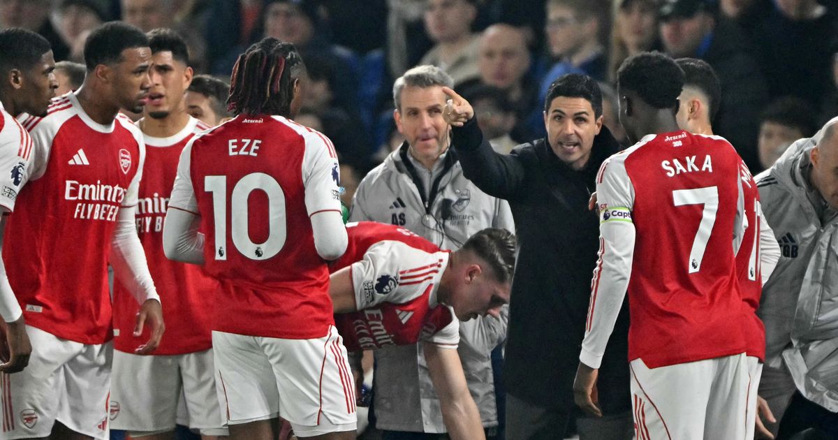 Ketegangan Fabian Hurzeler dan Mikel Arteta di Amex Stadium