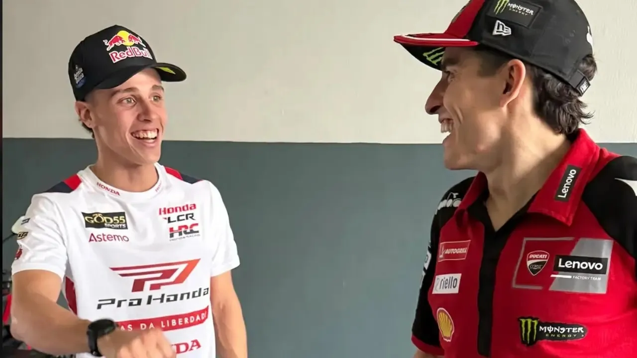 Marc Marquez dan Diogo Moreira