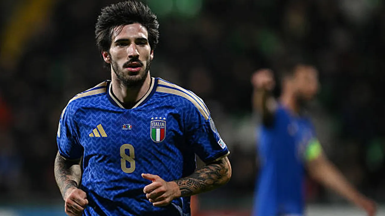Tatap Play-off Piala Dunia, Sandro Tonali Tuntut Timnas Italia Bermain Sempurna