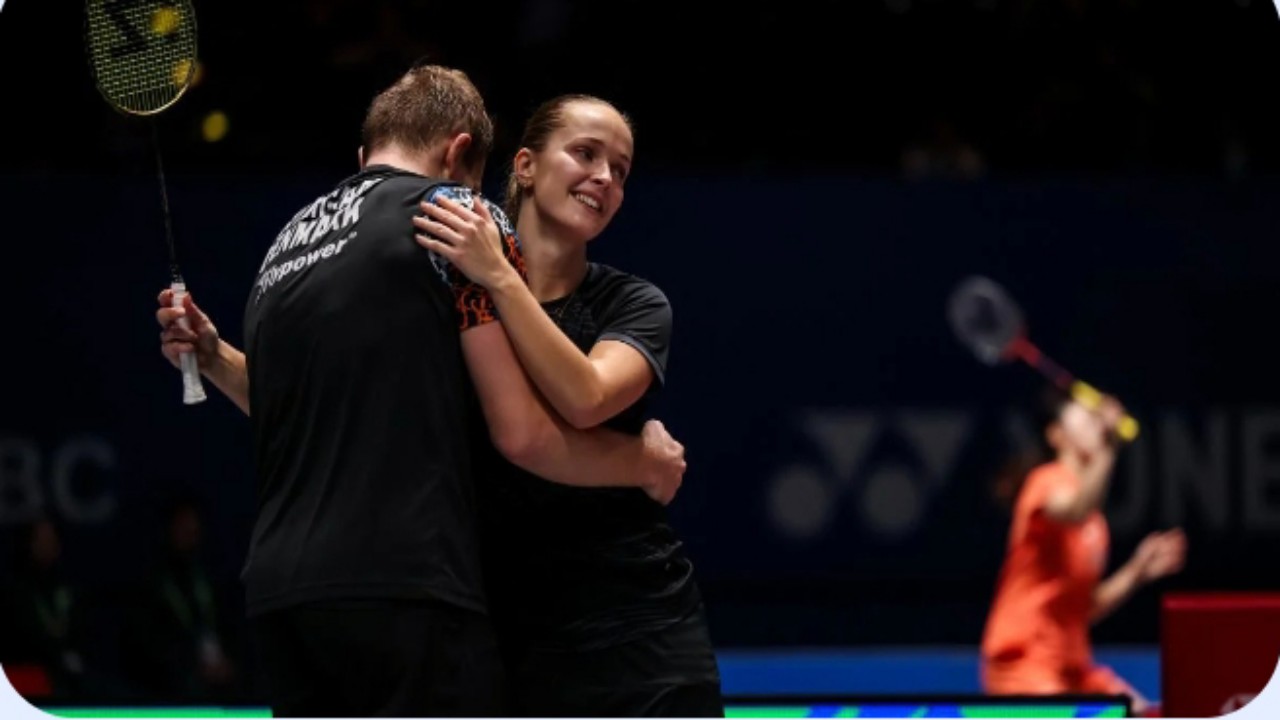 All England 2026: Kejutan Mads Vestergaard/Christine Busch Tumbangkan nomor 1 Dunia