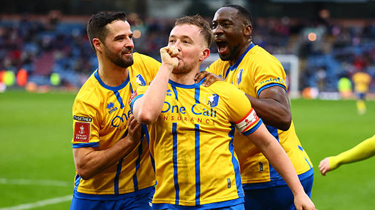 Jelang Lawan Arsenal, Mansfield Town Bawa Kenangan Bersejarah di Piala FA