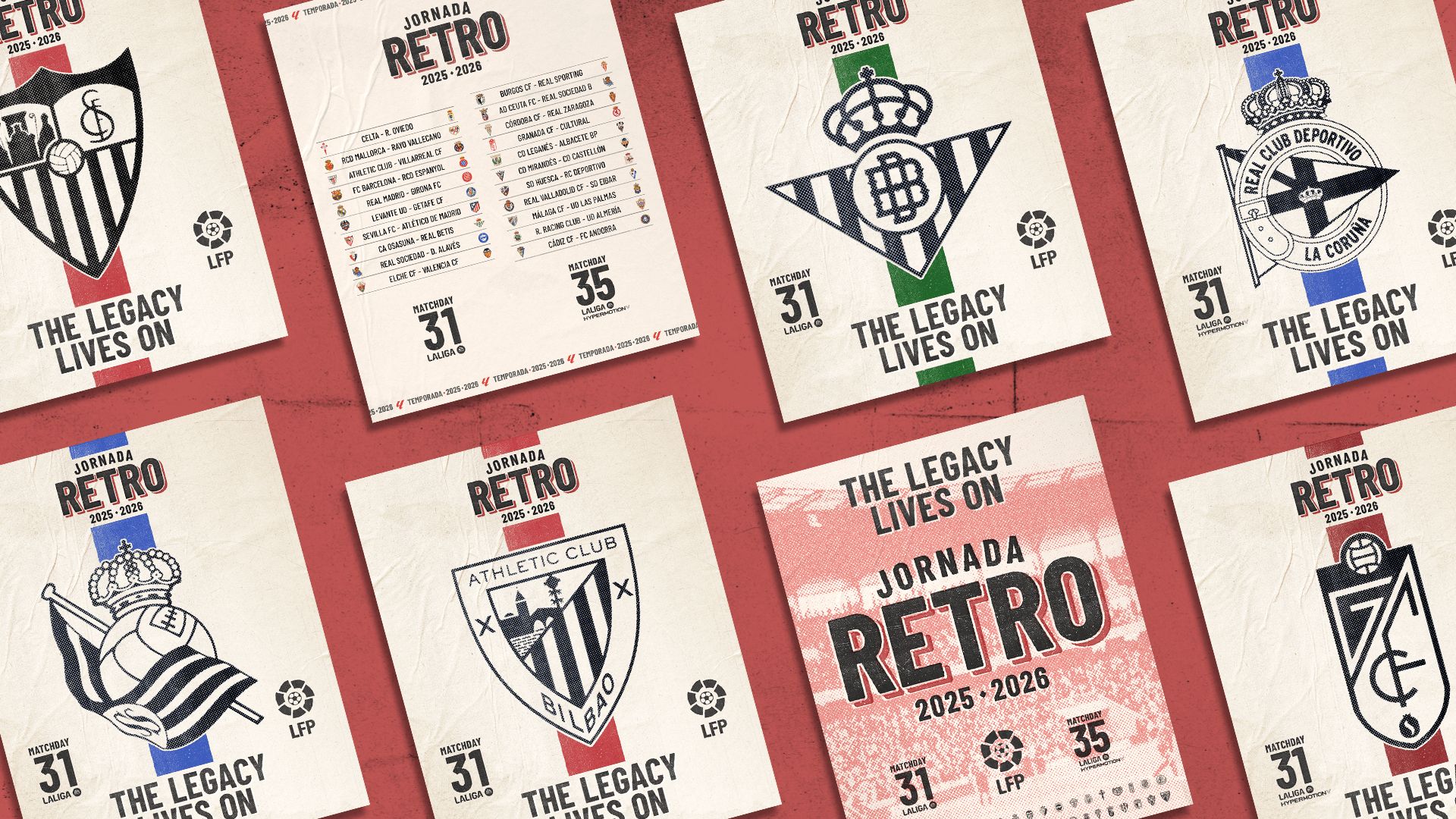 La Liga Hadirkan Akhir Pekan Retro pada April