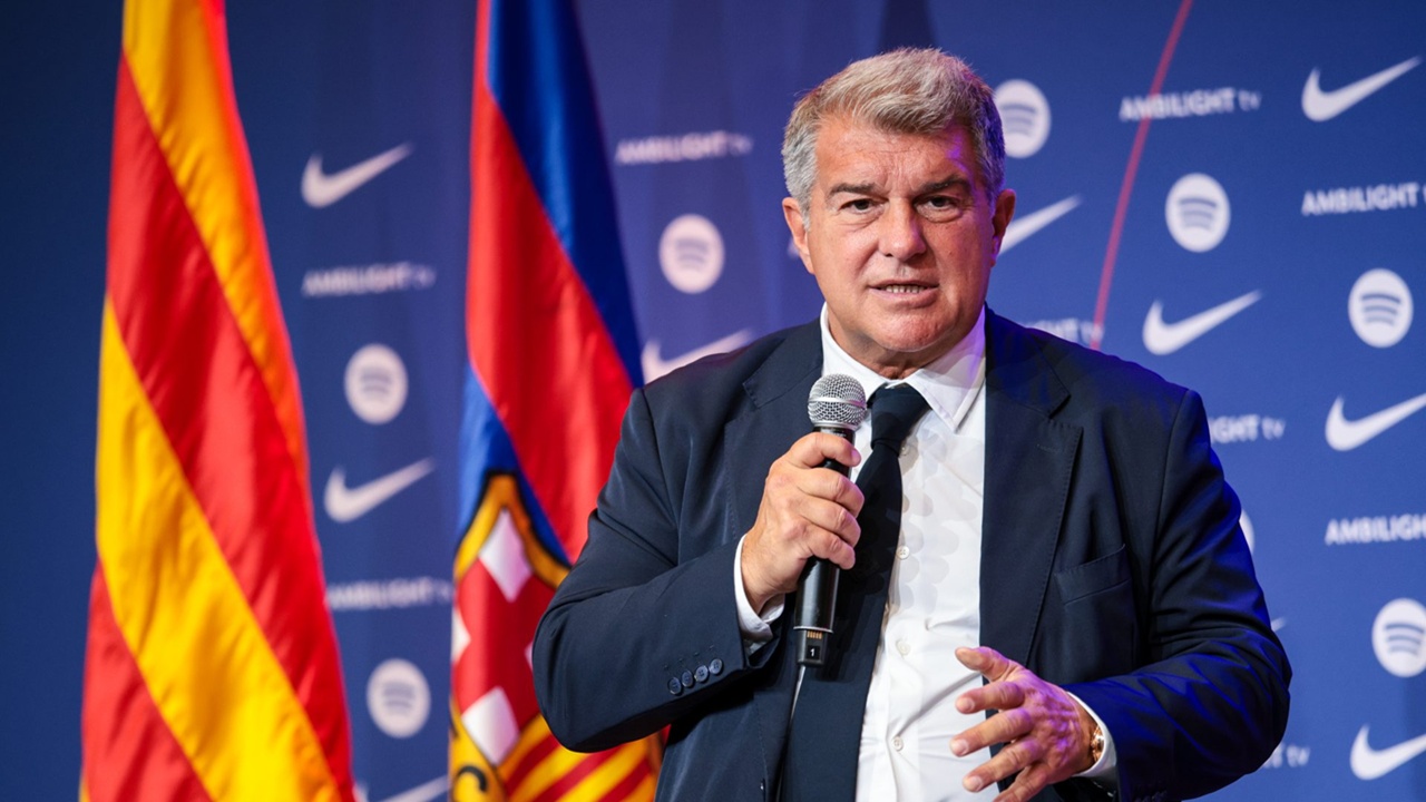 Joan Laporta Nilai Real Madrid karena Tidak Beruntung