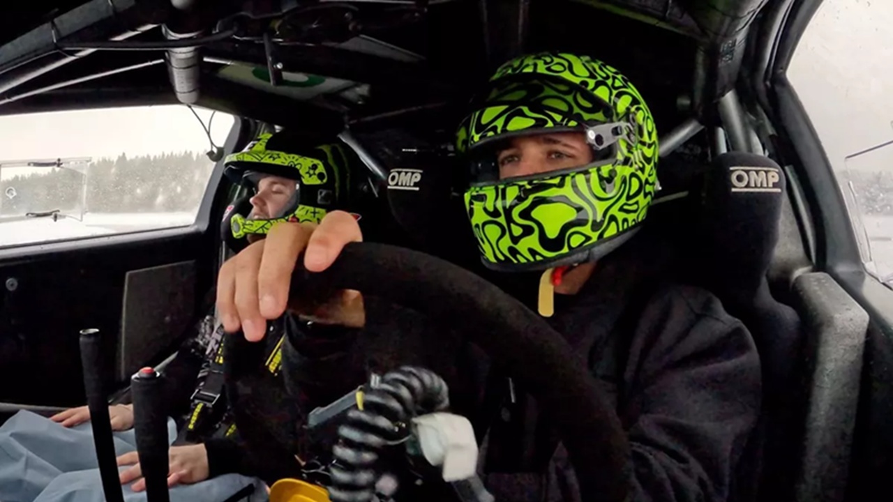 Lando Norris Sedang Belajar Menjadi Pebalap Reli Bersama Oliver Solberg