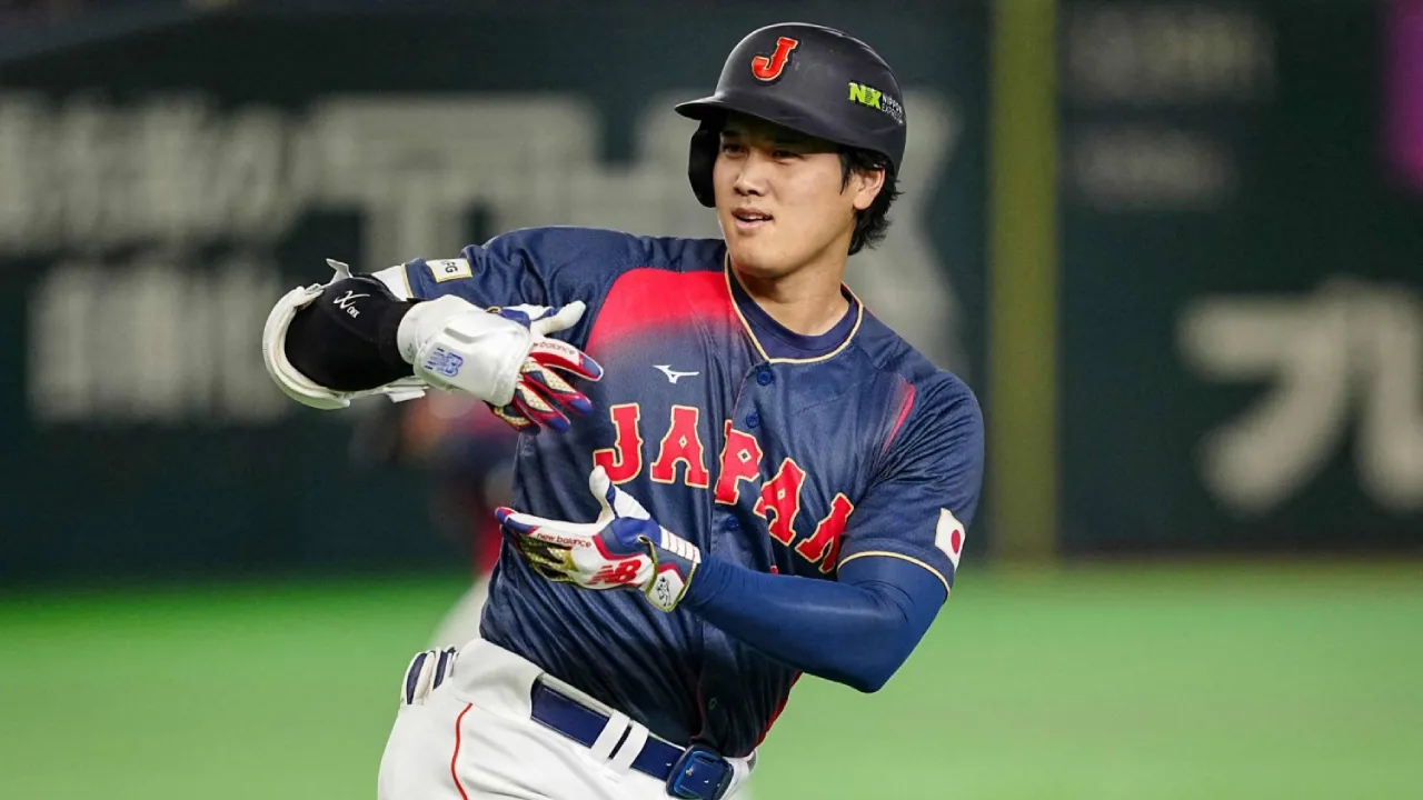 Bintang utama Jepang, Shohei Ohtani, tampil gemilang dengan kontribusi besar dalam kemenangan di laga pembuka World Baseball Classic. (Foto: AP)