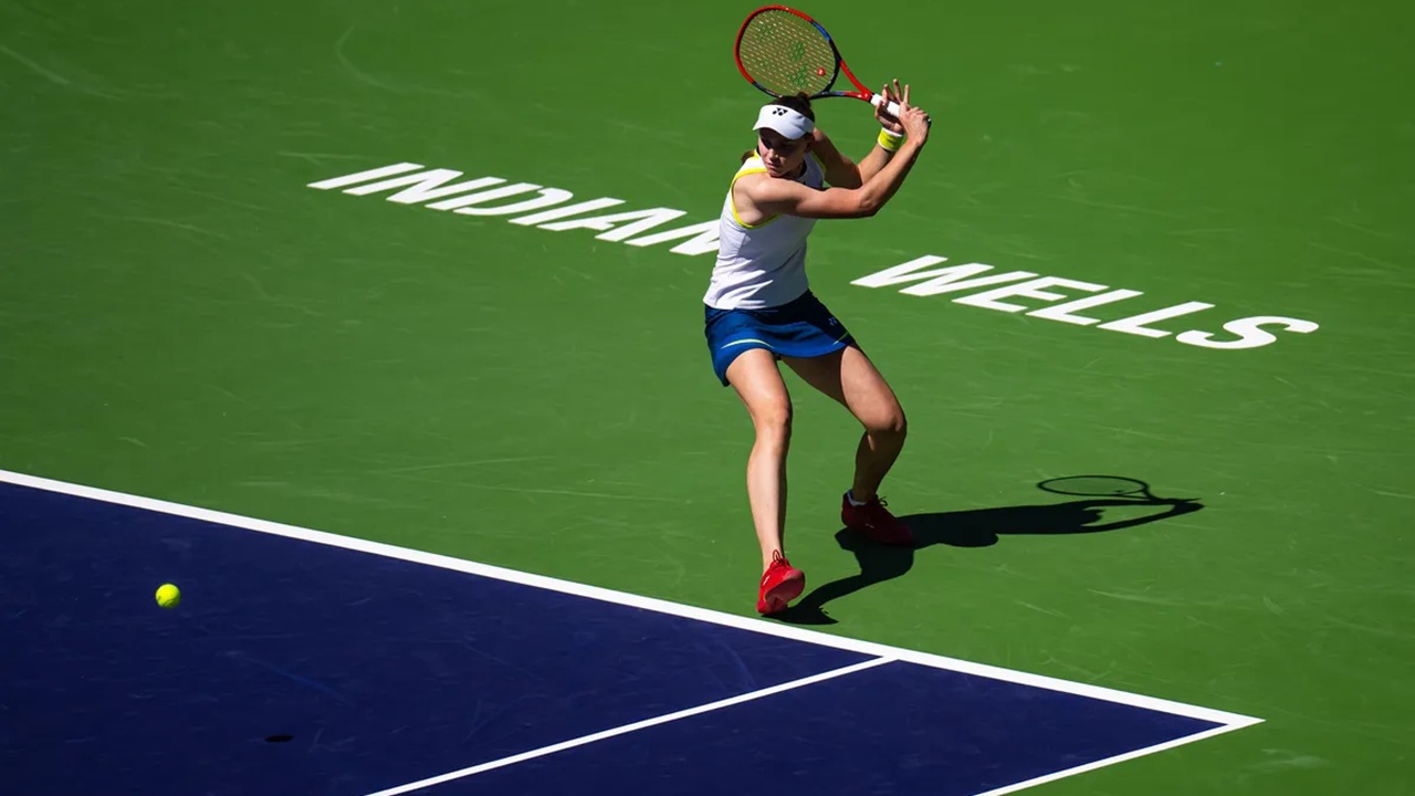 Elena Rybakina Terhindar Dari Kekalahan Memilukan Di Indian Wells