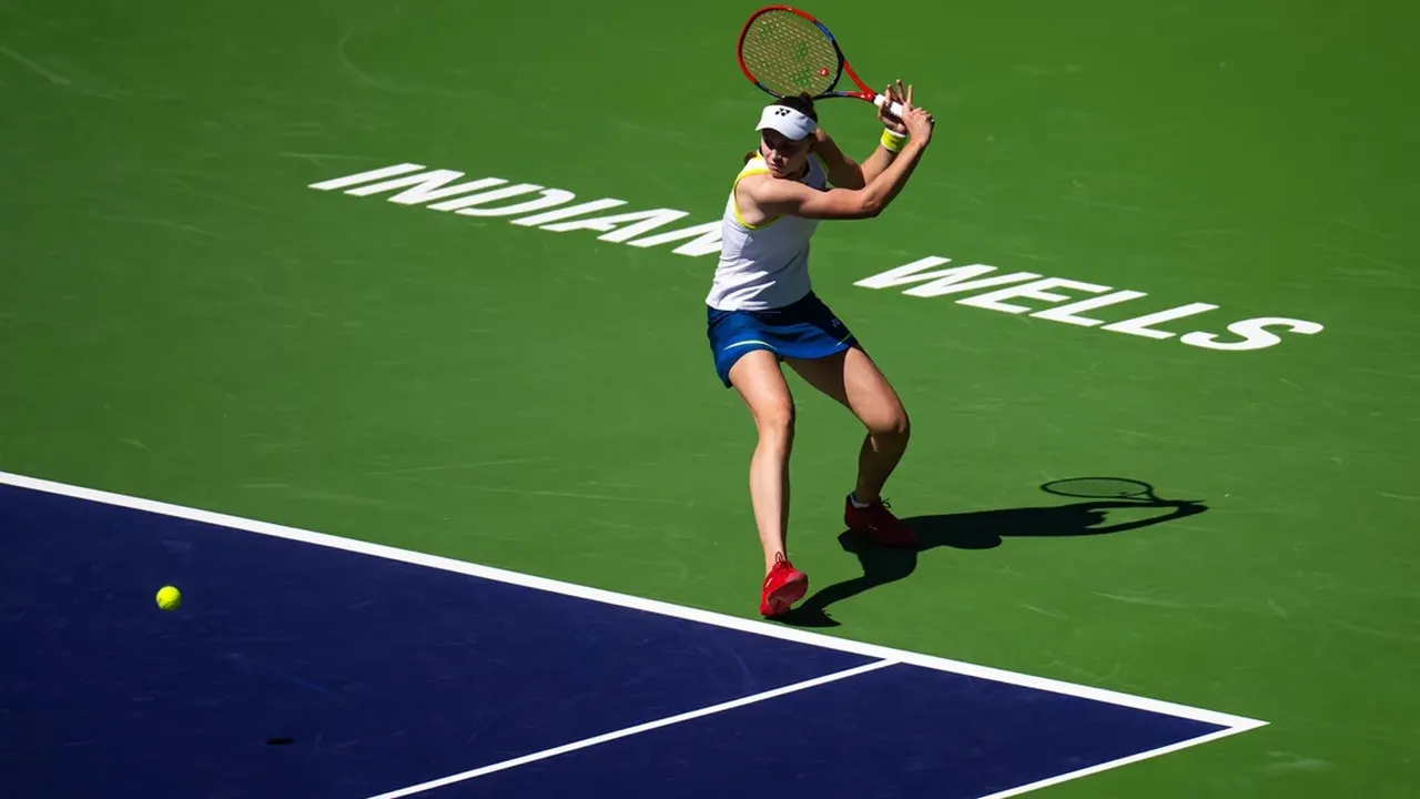 Elena Rybakina Terhindar Dari Kekalahan Mengejutkan Di Indian Wells