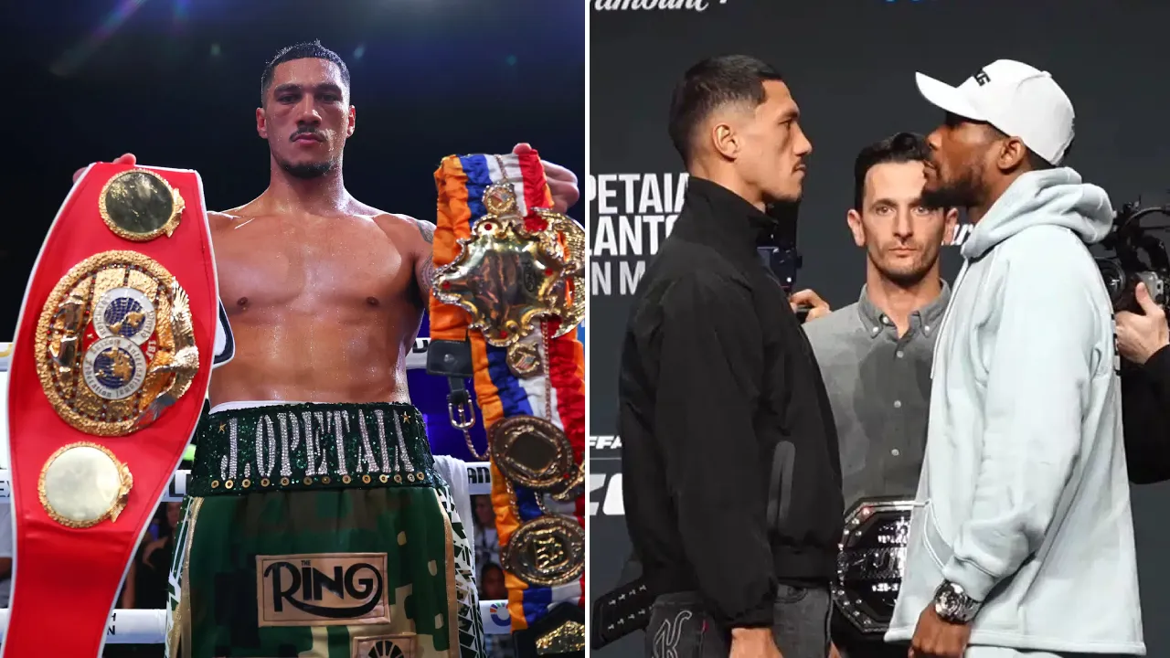 Jika Jai Opetaia tetap naik ring, maka ini akan menjadi kali kedua ia kehilangan sabuk IBF karena alasan administratif. (Foto: Fight TV)