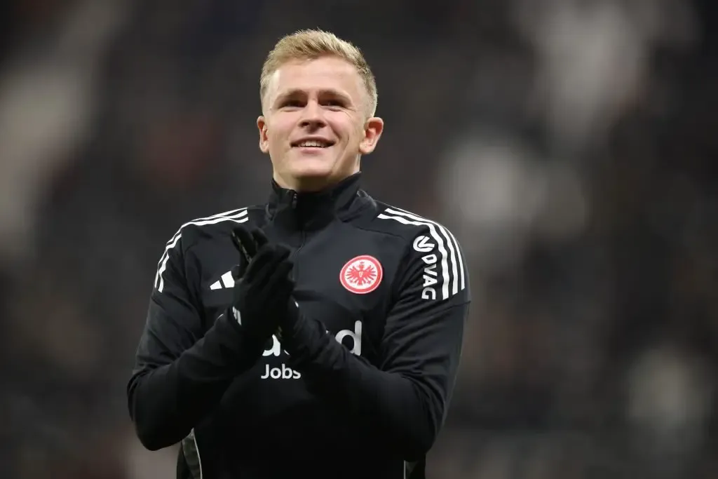 Jonathan Burkardt Bahagia dengan Kontrak Jangka Panjang di Eintracht Frankfurt - sumber: (getfootballnewsgermany)