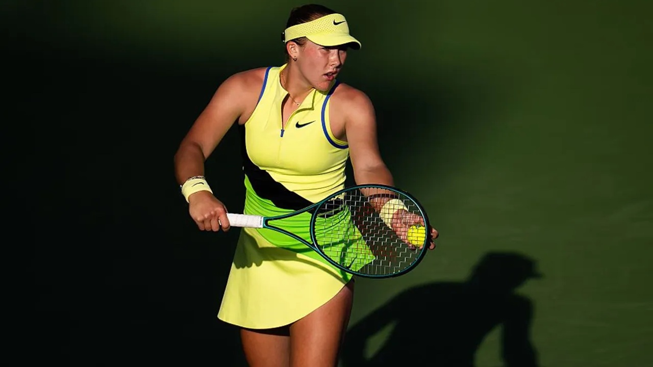 Juara Bertahan, Mirra Andreeva Awali Indian Wells Dengan Kemenangan Tanpa Balas