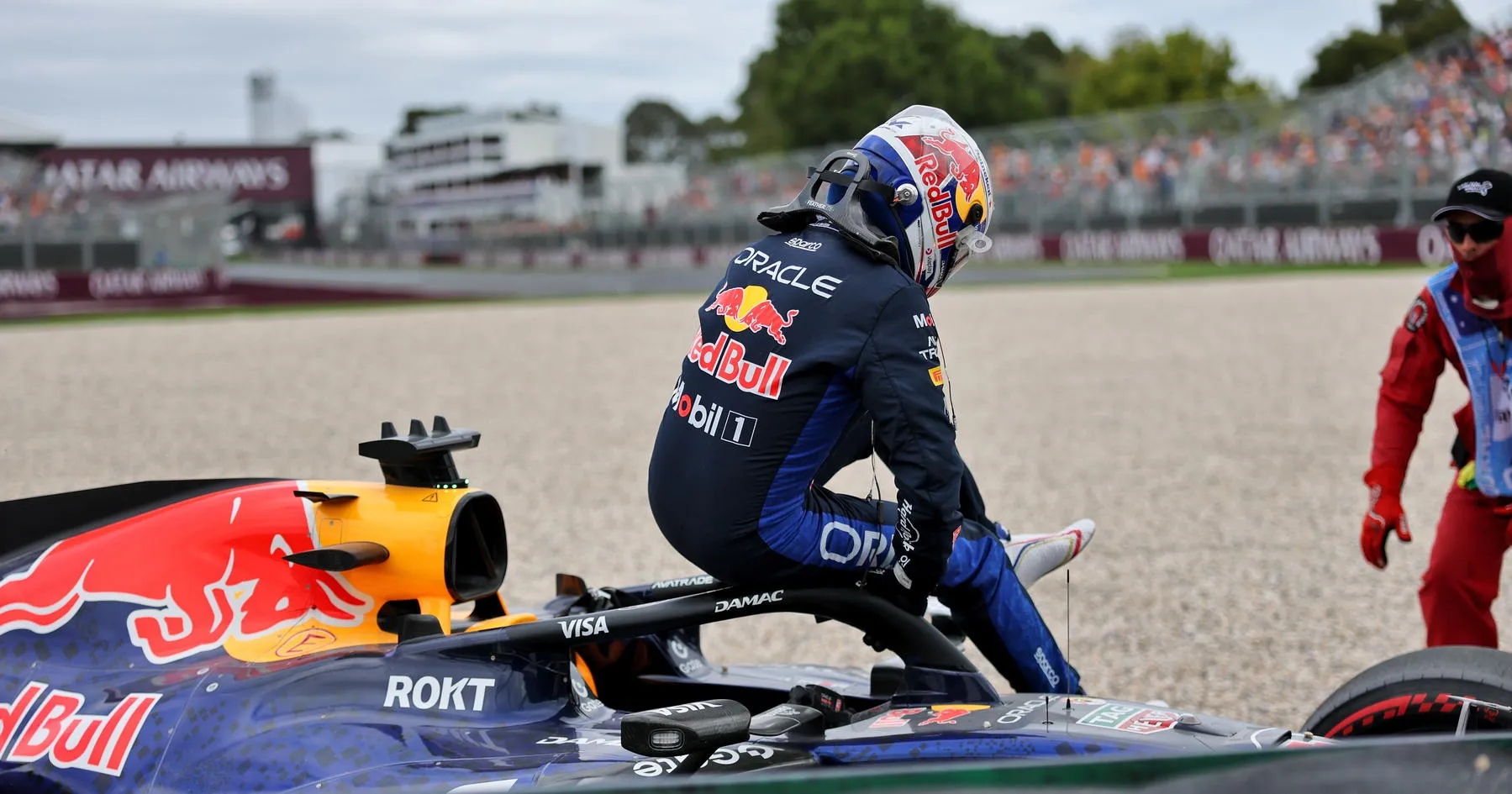 Penyebab Kecelakaan Max Verstappen di Kualifikasi GP Australia - sumber: (racingnews365)