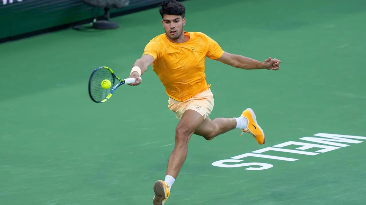 Tampil Tanpa Ampun, Carlos Alcaraz Jegal Grigor Dimitrov Di Indian Wells