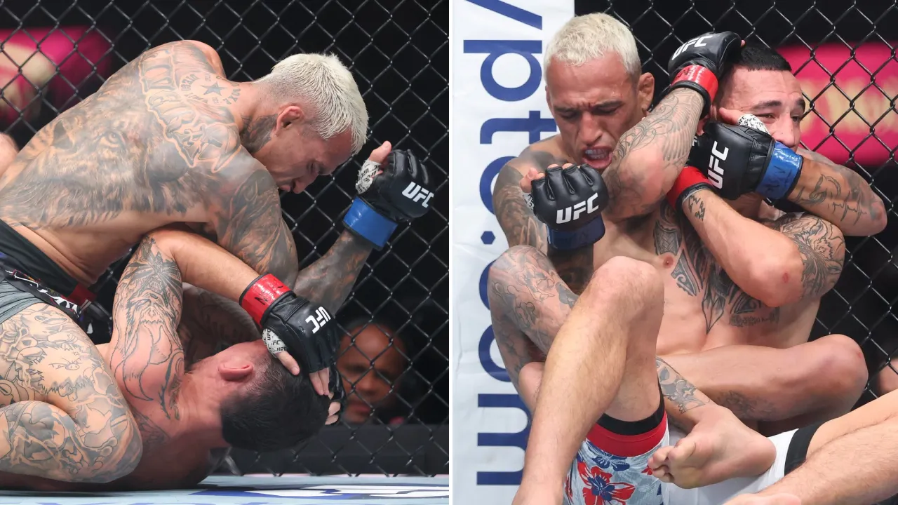 Charles Oliveira Dominasi Max Holloway dan Menang Mutlak di UFC 326