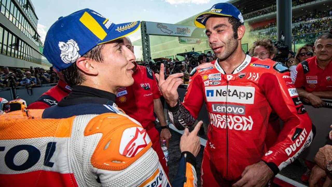 Danilo Petrucci Cerita Momen Gila Marc Marquez yang Sulit Dipercaya