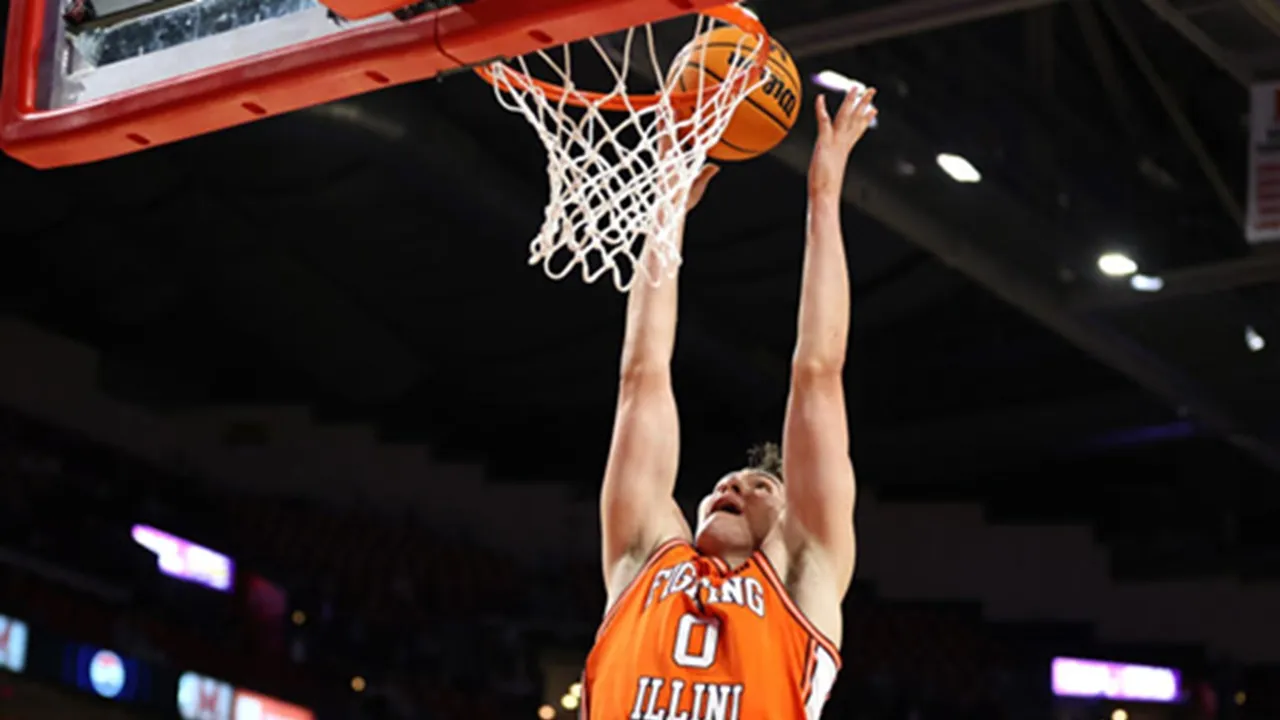 David Mirkovic Antarkan Illinois Fighting Illini Kalahkan Maryland