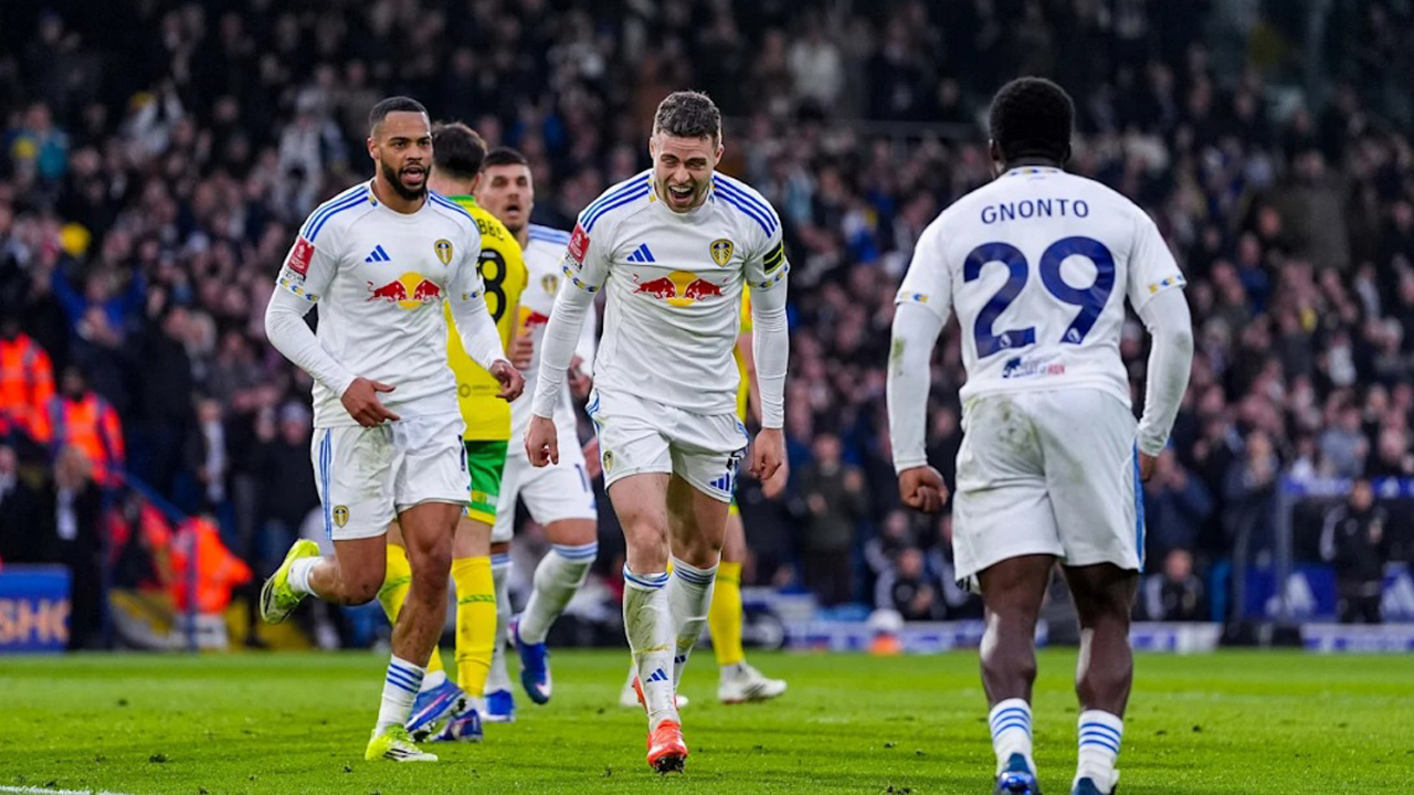 Gabriel Gudmundsson Akhirnya Pecah Telur Saat Leeds Singkirkan Norwich